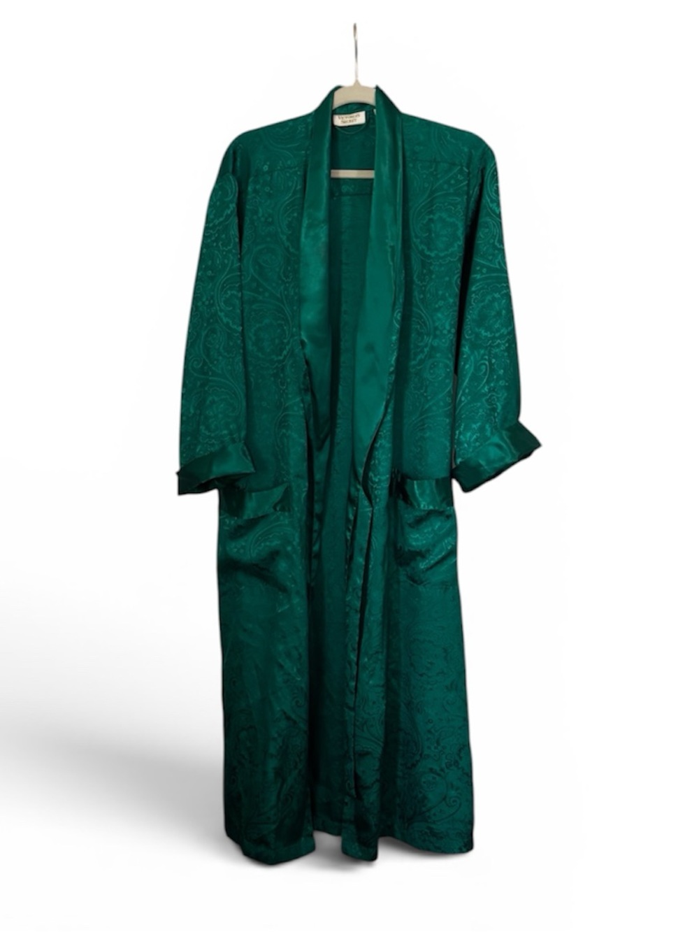 Victoria's Secret Emerald Green Paisley Robe